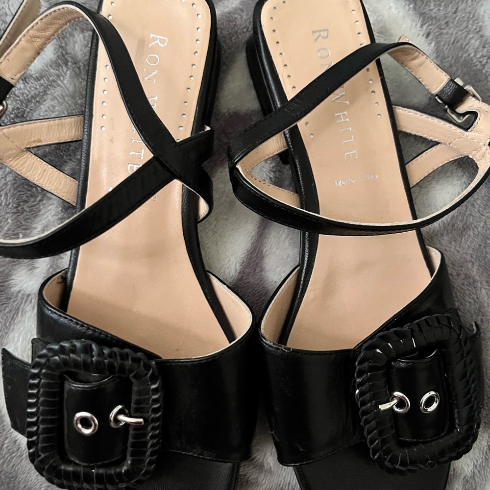 Ron White Black Women's Sandals